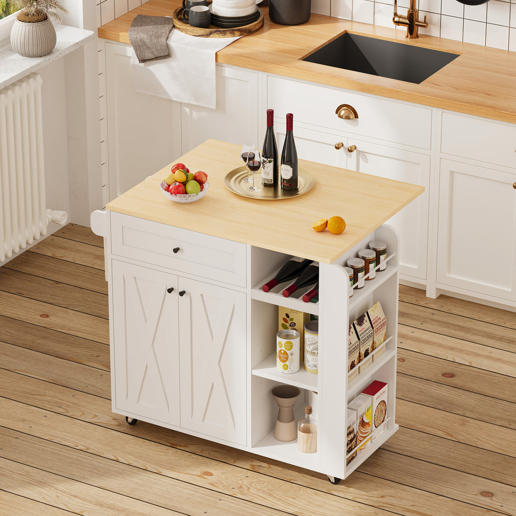 IRONCK Kitchen Islands with Storage