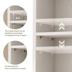 74.8" Tall Narrow Bookcase