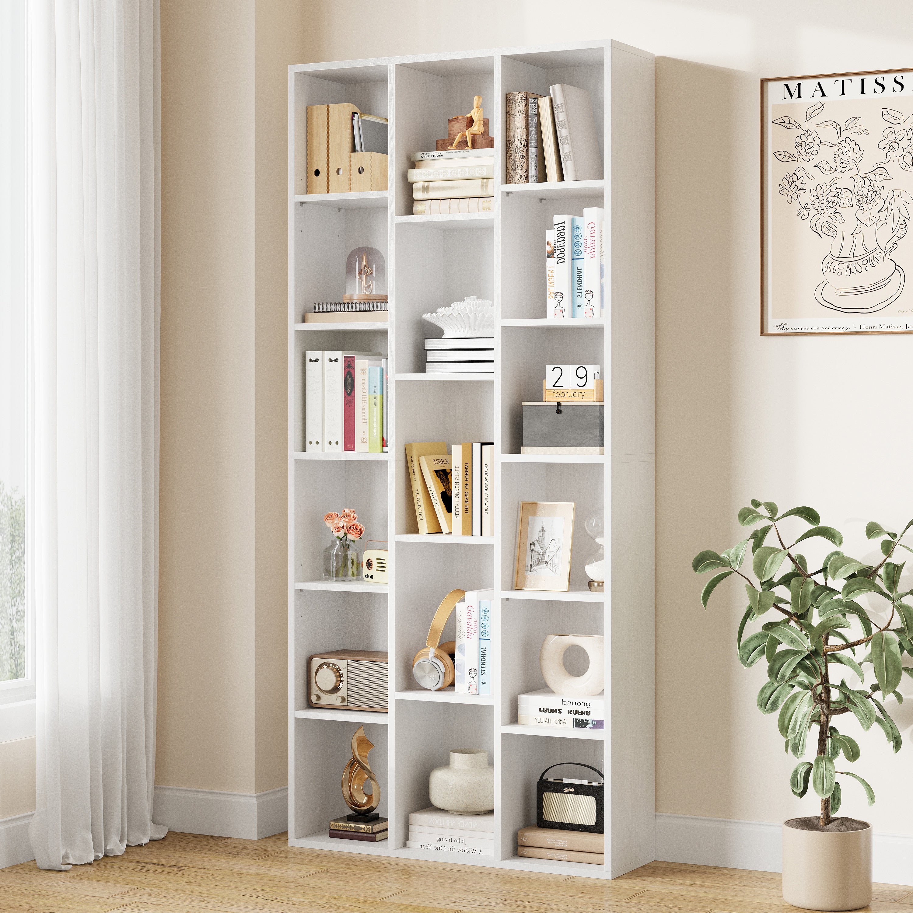 Open Storage Dispaly Shelf for Home Office