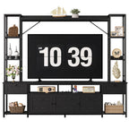 IRONCK 85 Inch Entertainment Center with Storage and Power Outlet
