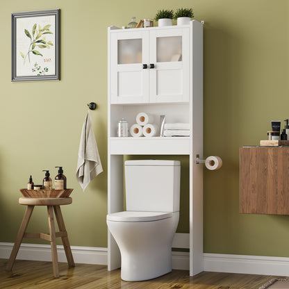 IRONCK 4-Tier Bathroom Storage Cabinet: Over-Toilet Organizer