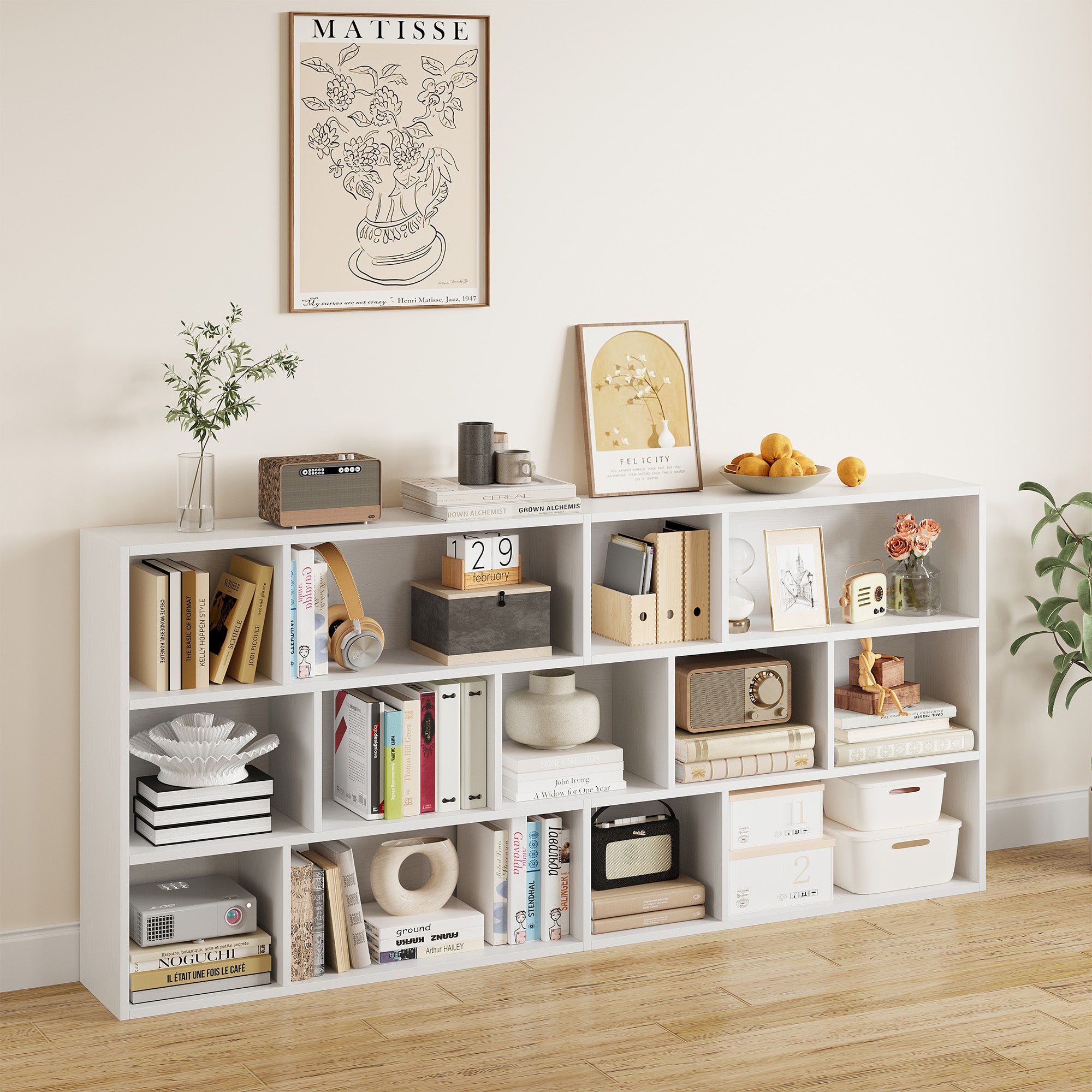 Open Storage Dispaly Shelf for Home Office