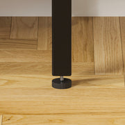 IRONCK 71" Tall Arched Bookshelf with Doors