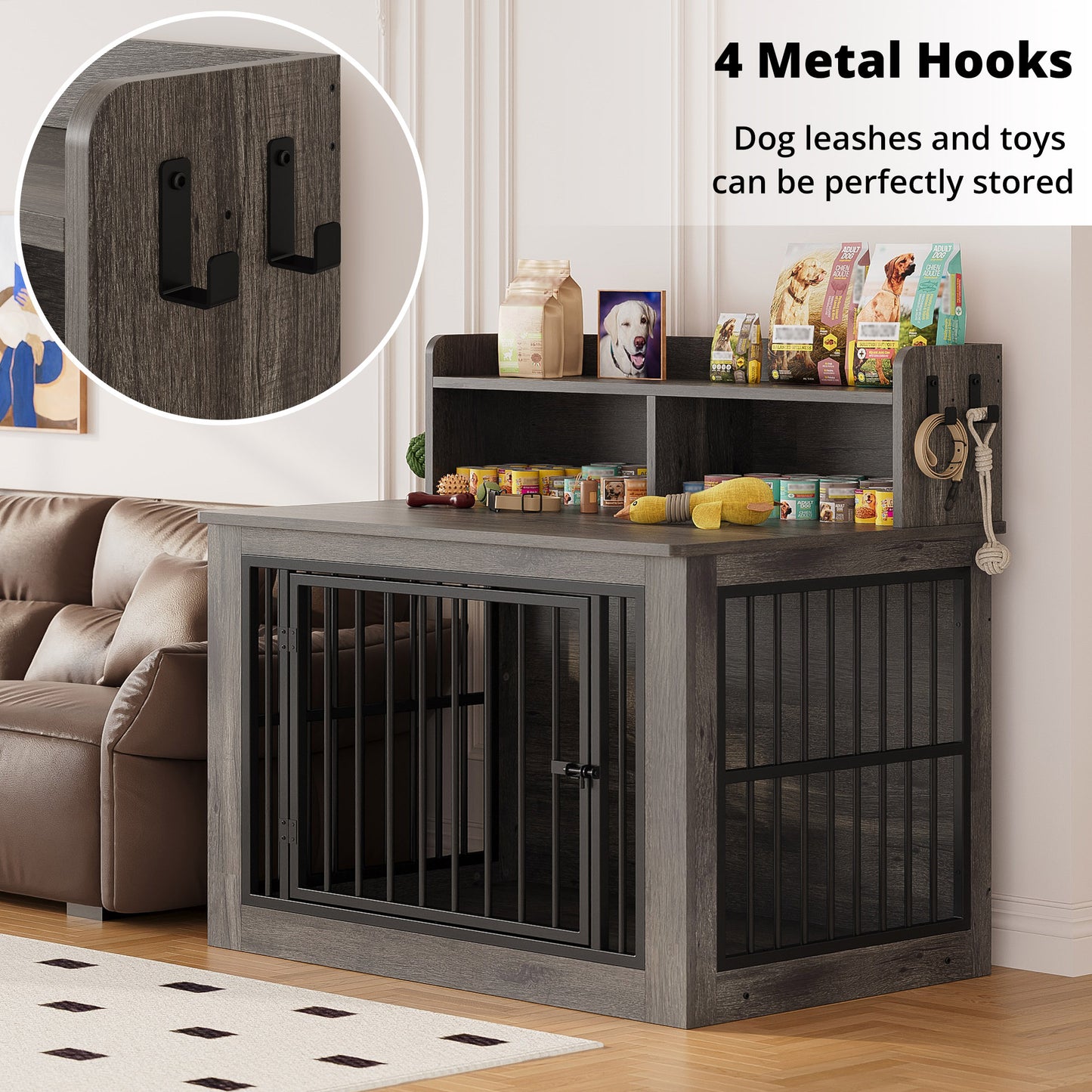 IRONCK Extra Large Dog Crate Furniture