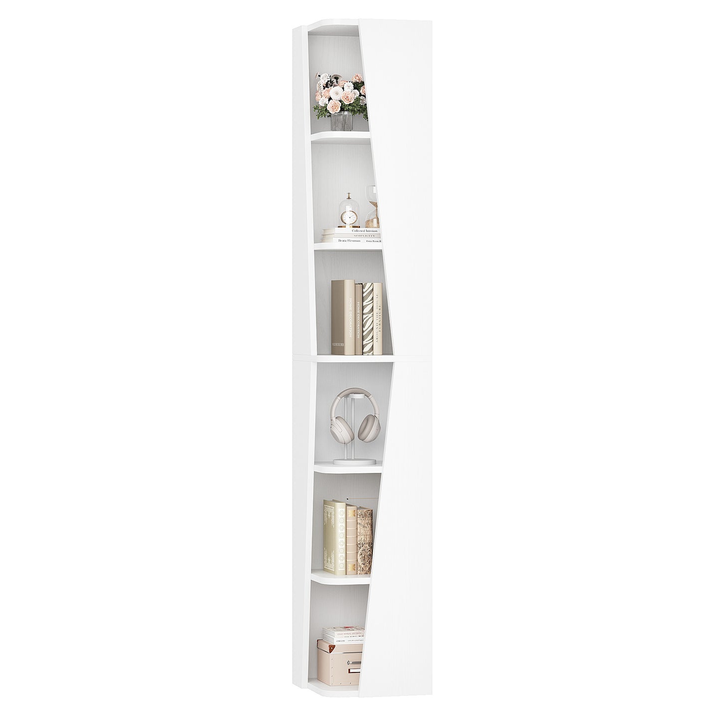 IRONCK 71'' Tall Corner Shelves