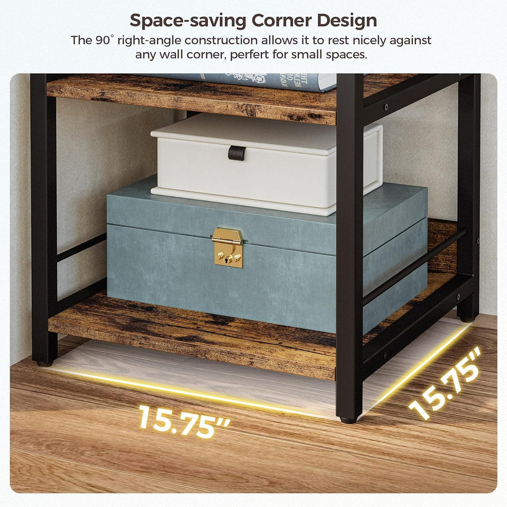 IRONCK 74.8" Tall Narrow Bookshelf