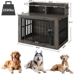 IRONCK Extra Large Dog Crate Furniture