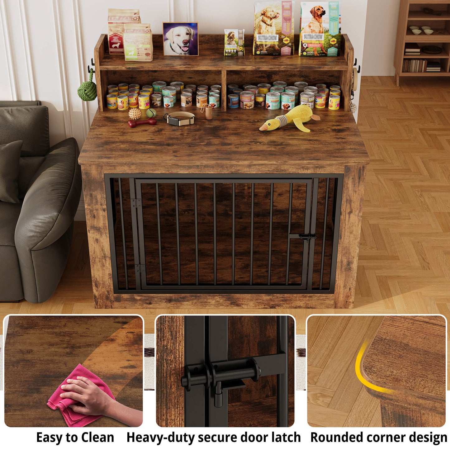IRONCK Dog Crate Furniture