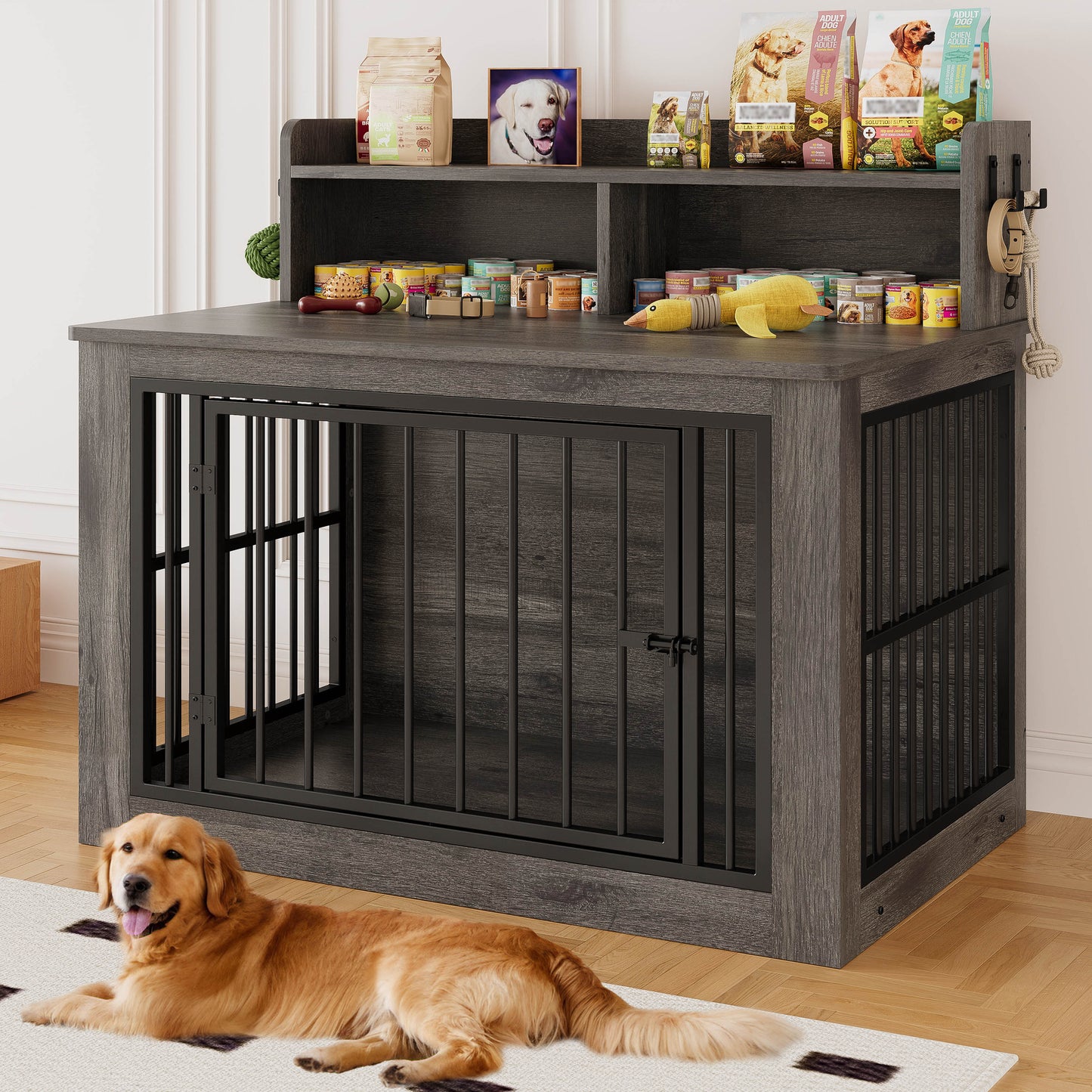 IRONCK Extra Large Dog Crate Furniture