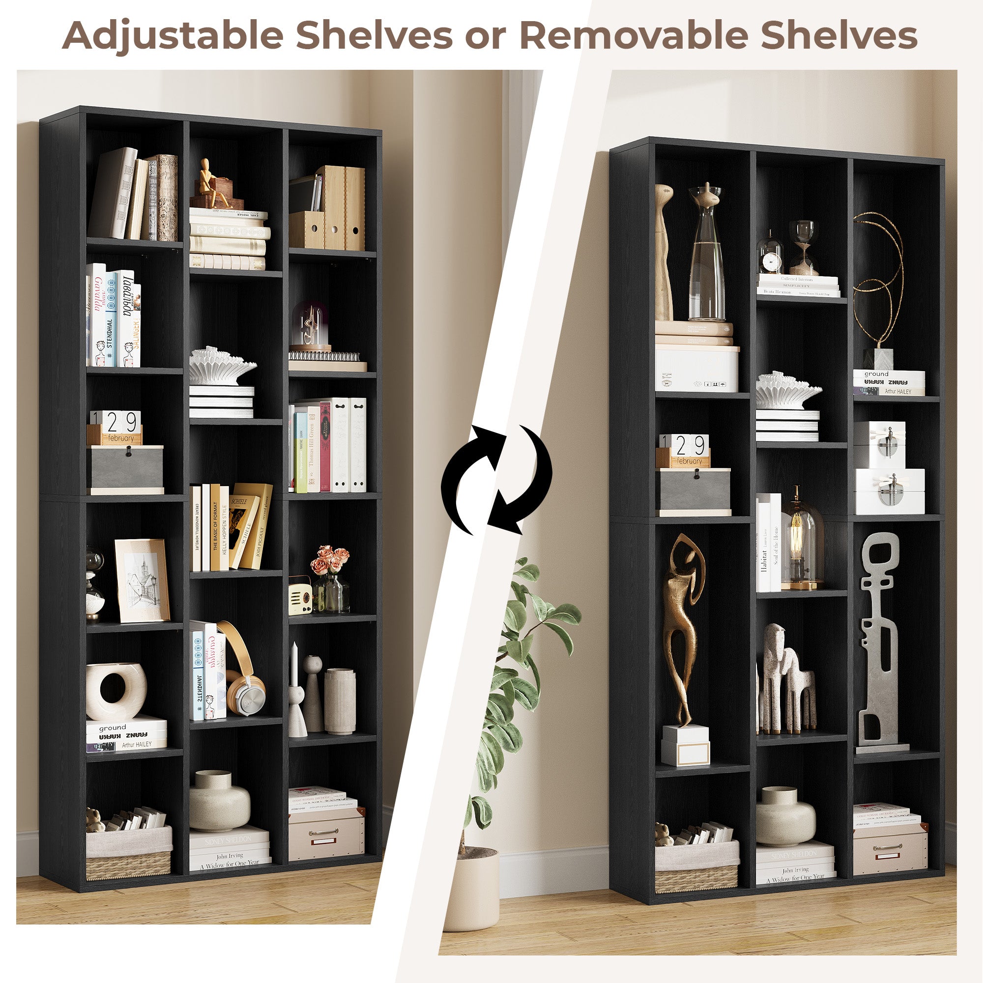 Open Storage Dispaly Shelf for Home Office