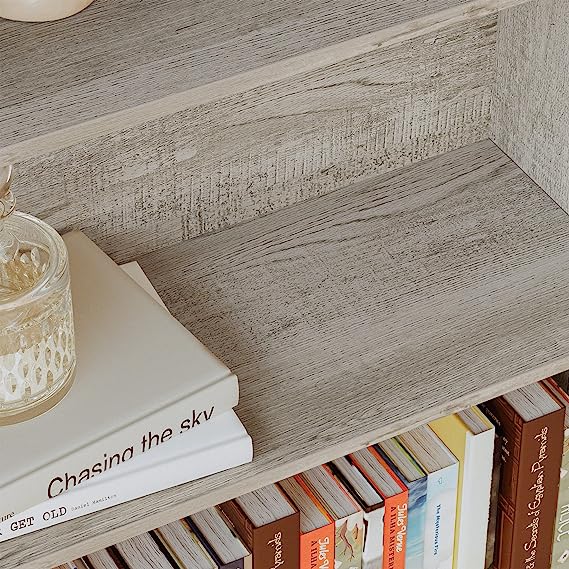 Bookshelf with Cabinet Beige Maple