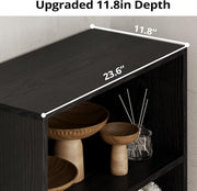 IRONCK 5 Shelf Industrial Bookshelves and Bookcases with Doors