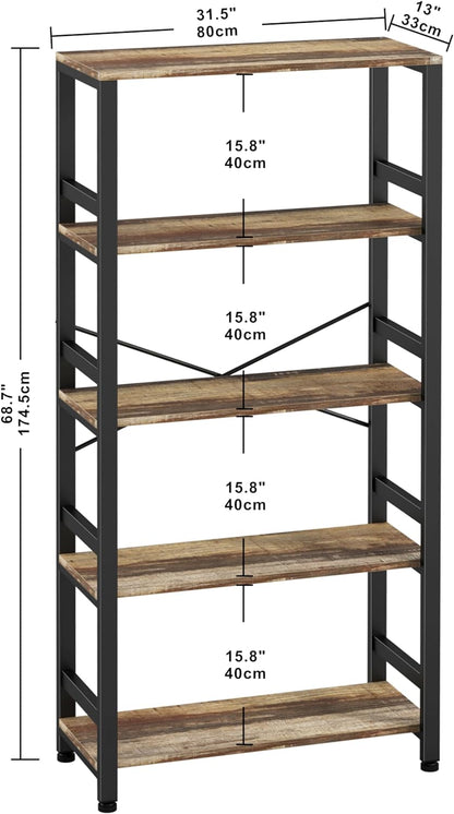 IRONCK 5-Tier Ladder Shelf