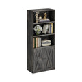IRONCK 5 Shelf Industrial Bookshelves and Bookcases with Doors