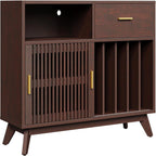 IRONCK large record player with drawer, can hold more than 500 vinyl records