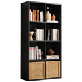 IROCNK 8-Cube Bookshelf, Horizontally & Vertically Reversible, White