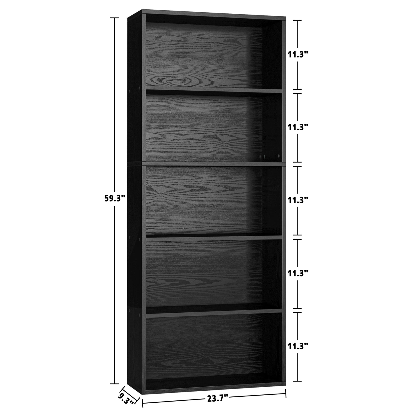 5 Tier Bookshelf