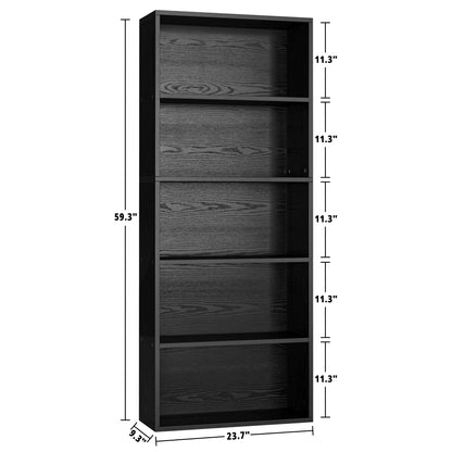 5 Tier Bookshelf