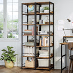 IRONCK 74.8" Tall Narrow Bookshelf