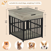 IRONCK Dog Crate Furniture for Small Dogs