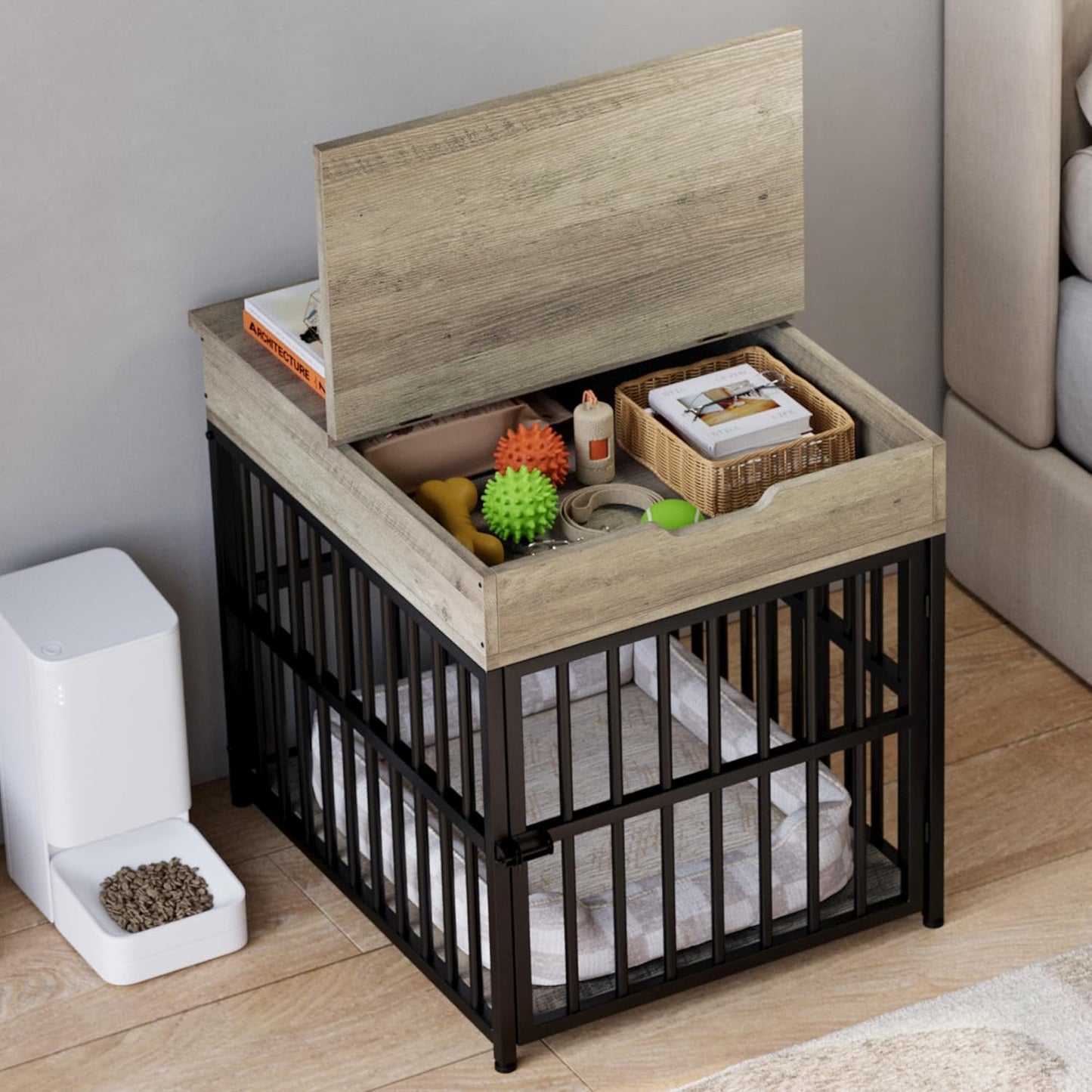 IRONCK Dog Crate Furniture for Small Dogs