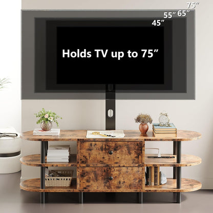 IRONCK TV Stand with Mount 55''