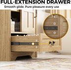 IRONCK 30 Inch Farmhouse Bathroom Vanity with Sink, Drawers