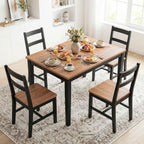 IRONCK  45 Inch Solid Wood Dining Table for 4 (Only Table)