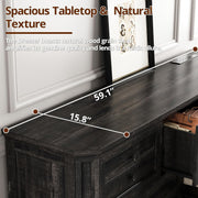 IRONCK Landhaus-Kommode mit 7 Schubladen fürs Schlafzimmer 