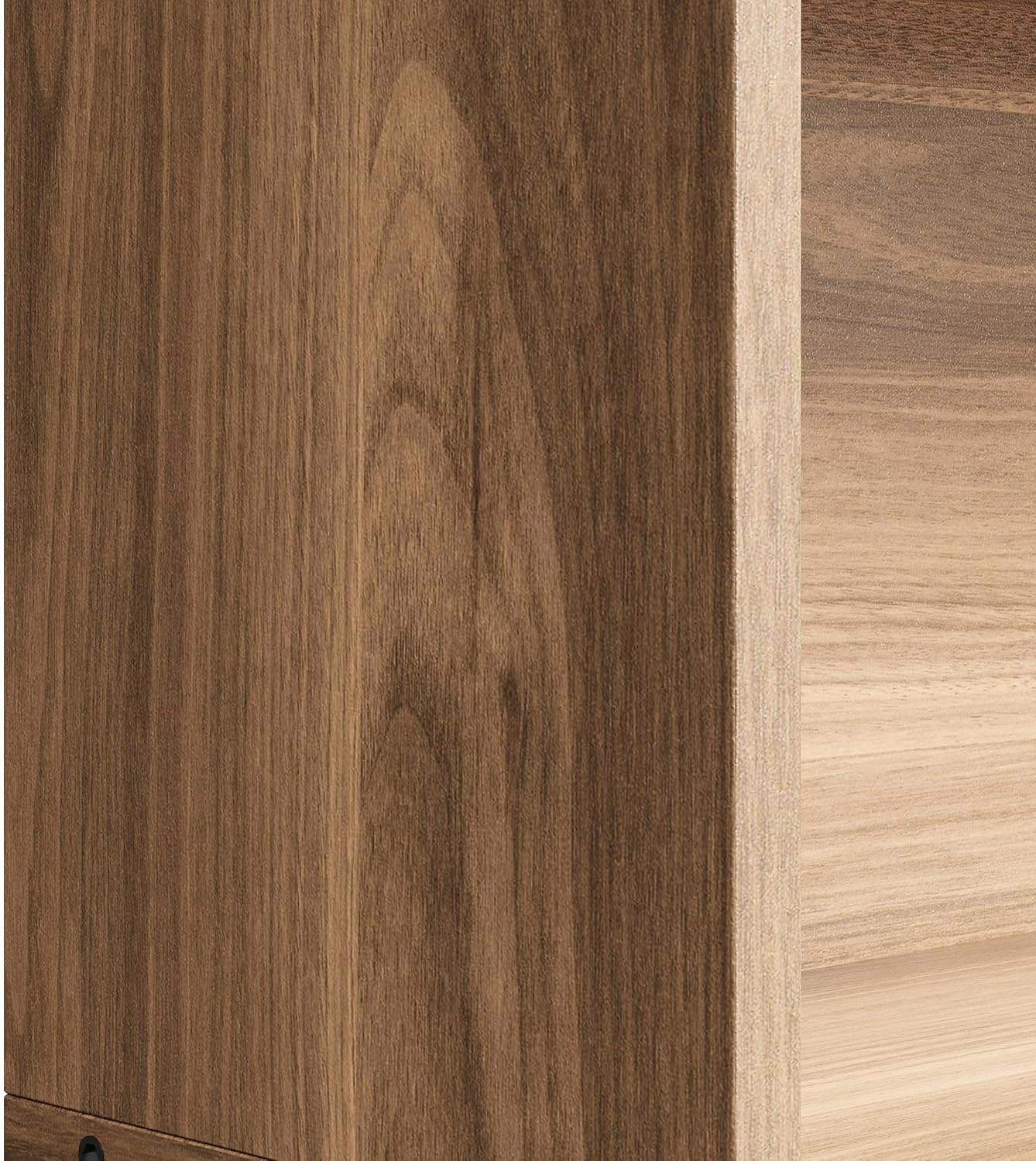 IRONCK Bookshelves and Bookcases Floor Standing 6 Tiers, Oak Brown