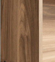 IRONCK Bookshelves and Bookcases Floor Standing 6 Tiers, Oak Brown