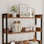 IRONCK Litter Box Enclosure with 4 Shelves and Doors