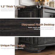 IRONCK Landhaus-Kommode mit 7 Schubladen fürs Schlafzimmer 