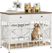 IRONCK 44 inch Large Dog Crate Furniture