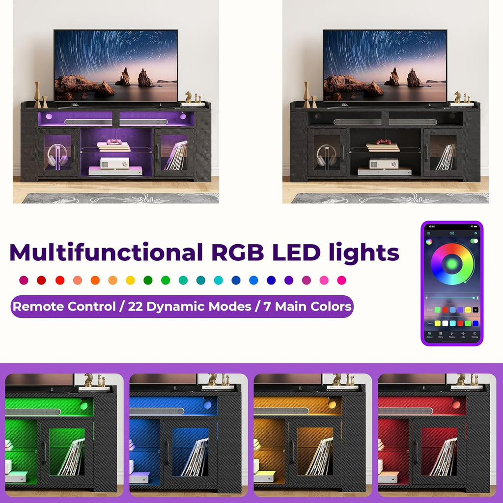 IRONCK LED TV Stand