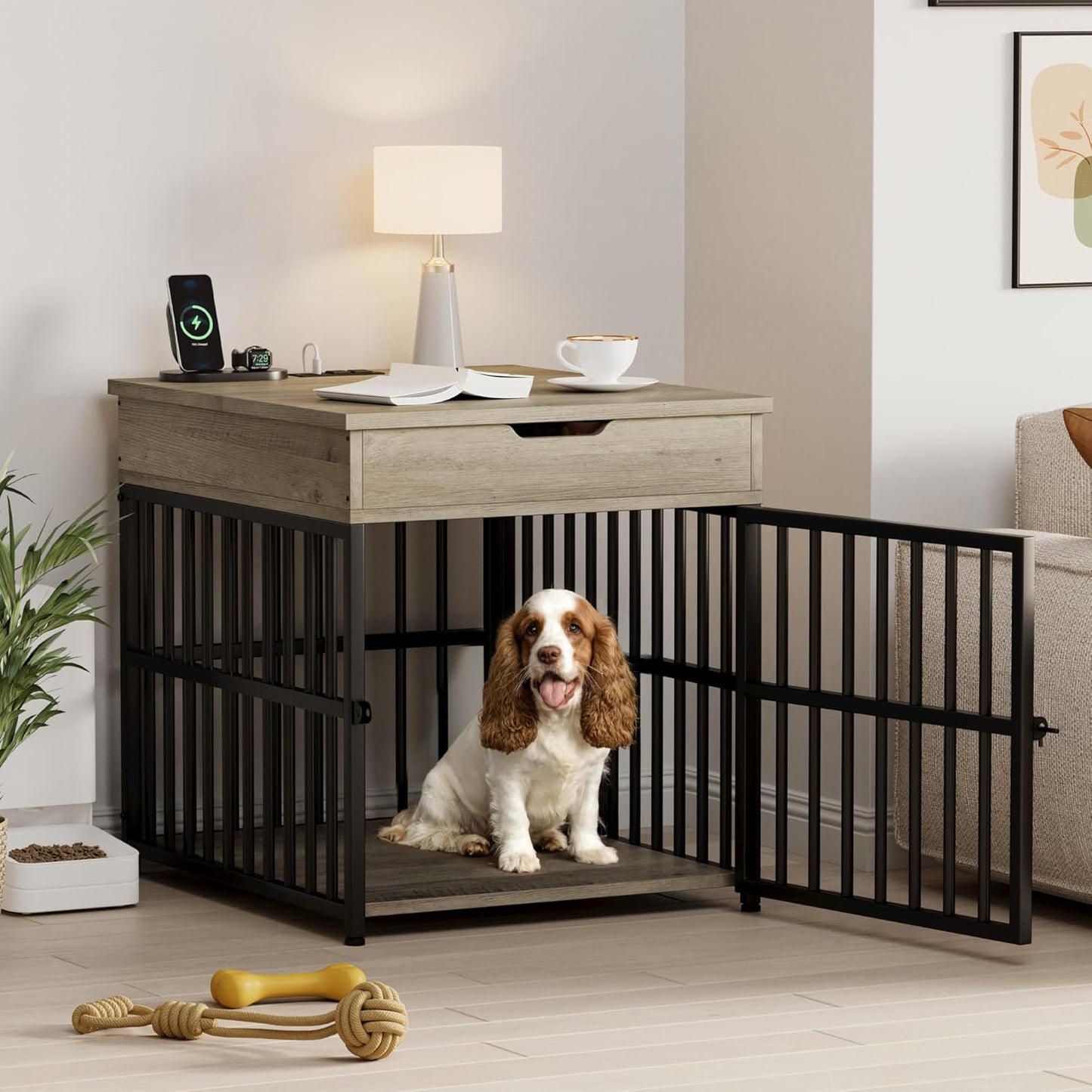 IRONCK Dog Crate Furniture for Small Dogs