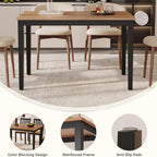IRONCK  45 Inch Solid Wood Dining Table for 4 (Only Table)