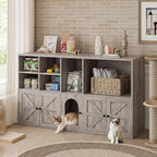 IRONCK Cat Litter Box Enclosure for 2 Cats