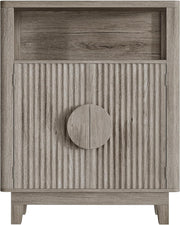 IRONCK Badezimmerschrank mit Tür, kleiner Aufbewahrungsschrank mit verstellbaren Einlegeböden 