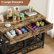 IRONCK 44 inch Large Dog Crate Furniture