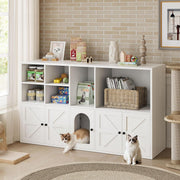 IRONCK Cat Litter Box Enclosure for 2 Cats