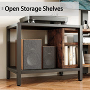 IRONCK 79 Inch TV Stand for TVs up to 85 Inch with Mount and Power Outlet