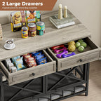 IRONCK 44 inch Large Dog Crate Furniture