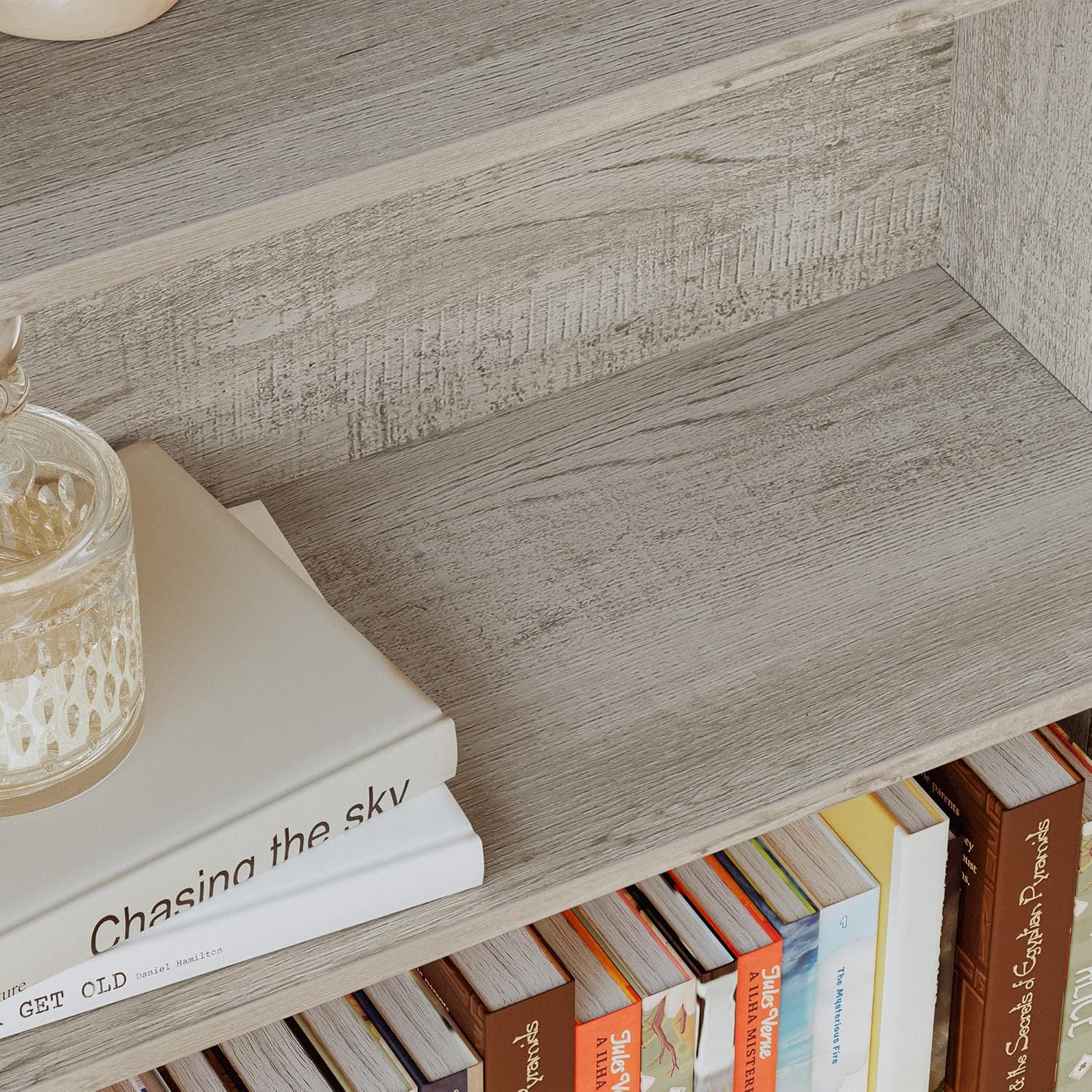 IRONCK 6 Shelf Industrial Bookshelves and Bookcases with Doors