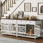 IRONCK 44 inch Large Dog Crate Furniture