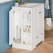 IRONCK 30" Bathroom Vanity with Sink