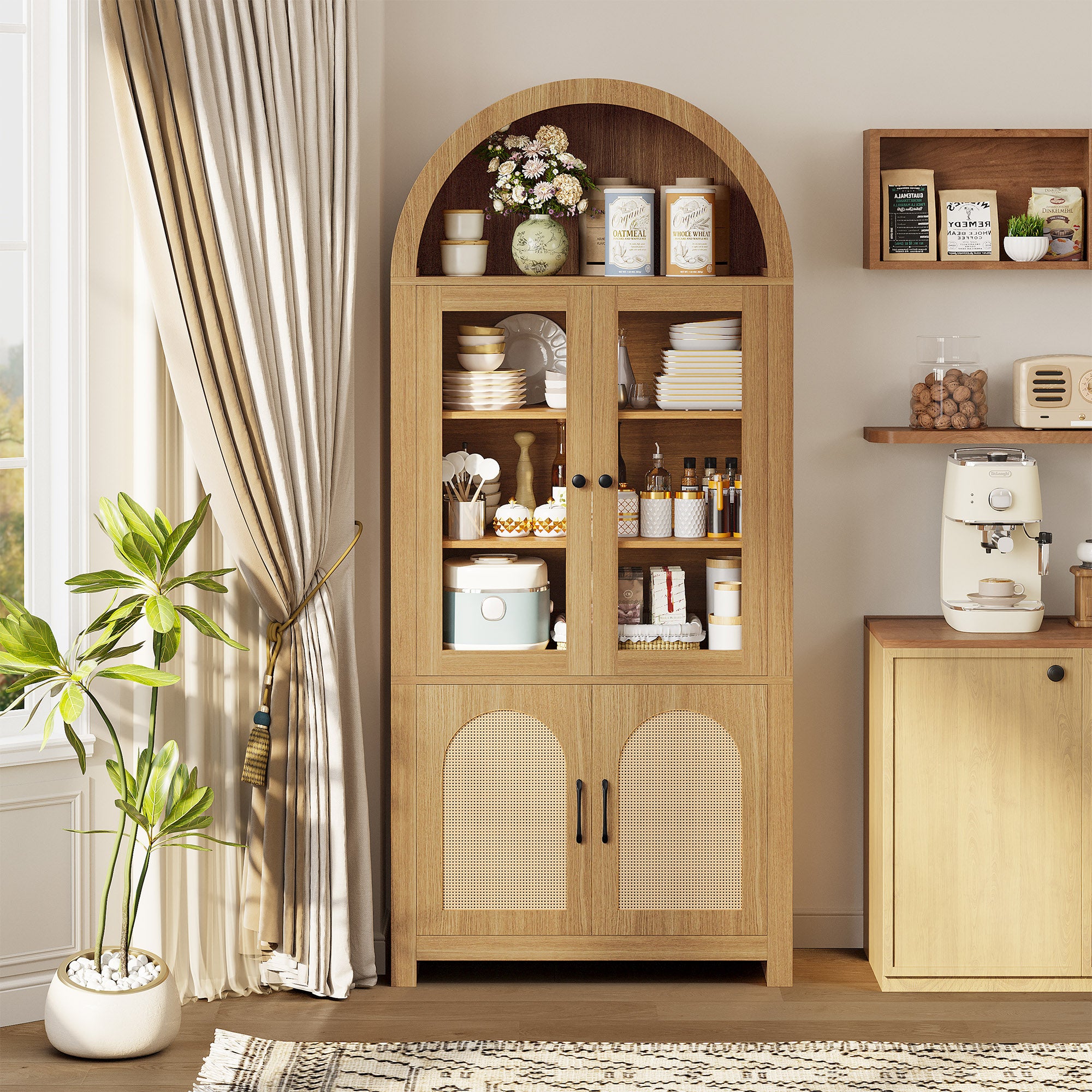 IRONCK Arched Pantry Cabinet