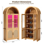IRONCK Arched Pantry Cabinet