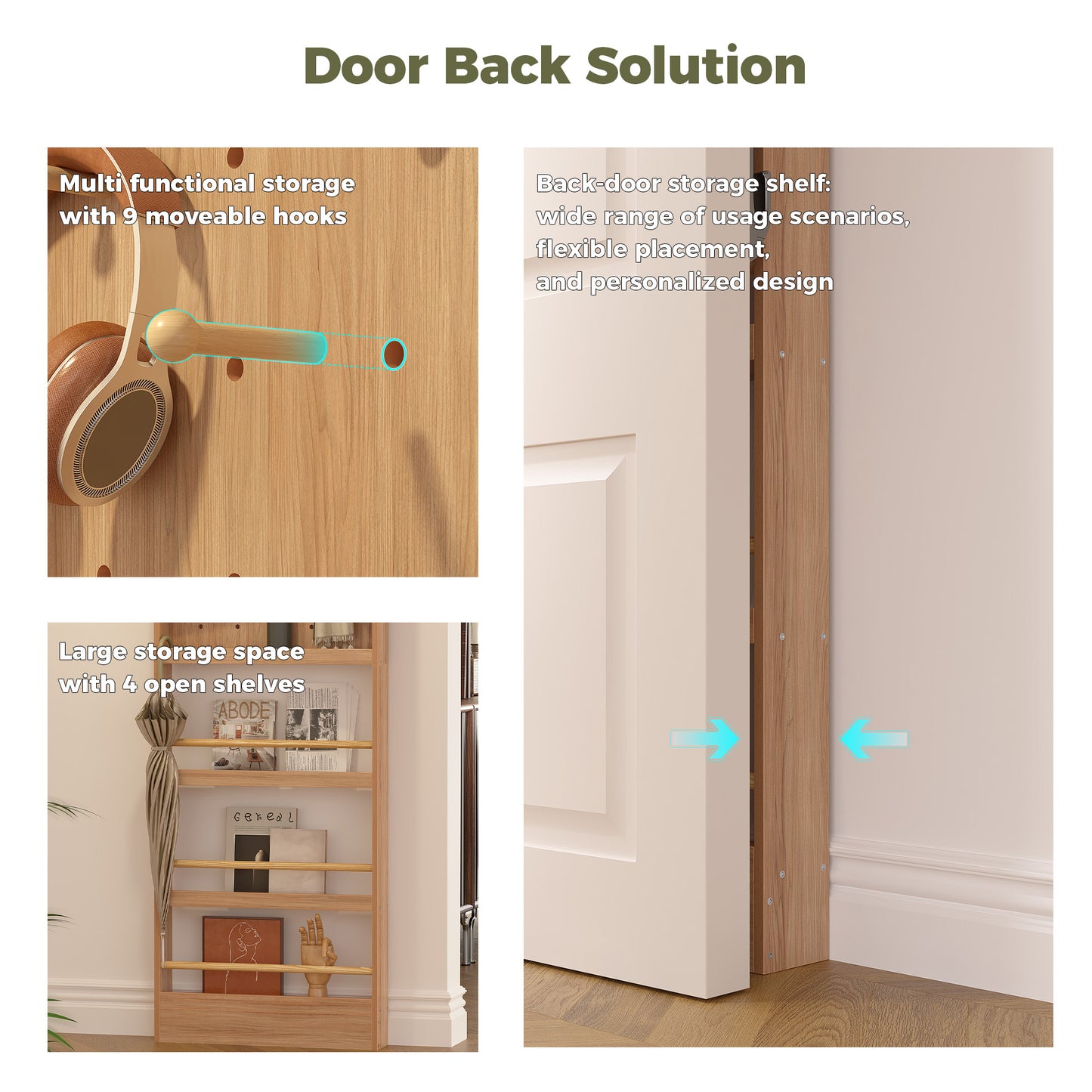 IRONCK Entryway Storage Rack