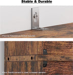 Vintage Brown Bookshelves Set of 2